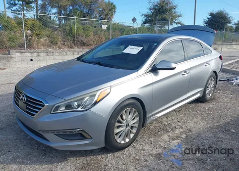 2015 Hyundai Sonata Limited из США, поврежденный, VIN 5NPE34AF6FH148673